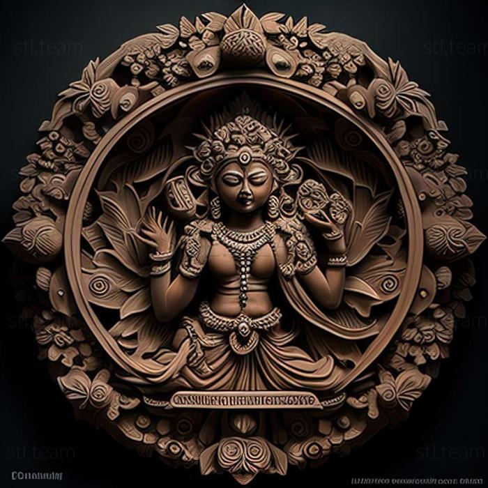 3D model Abhidhamma Pitaka (STL)